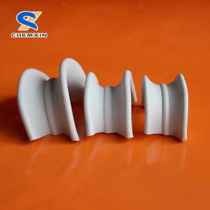 Sillines Cerámicos Intalox Gris Claro Resistencia a la Absorción de Ácidos