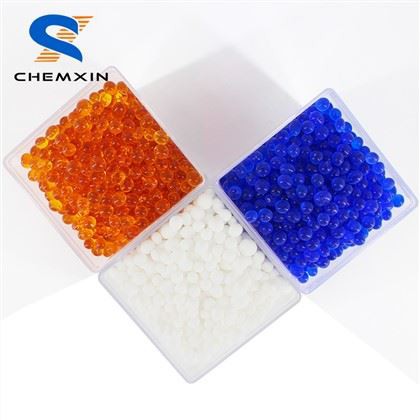 Gel de sílice naranja de 3-5 mm sin cloruro de cobalto para secado