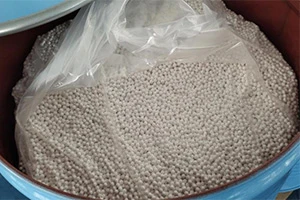 Pasos de producción de alúmina activada